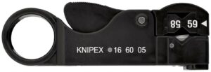 Knipex striper za koaksijalne kablove 16 60 05 SB