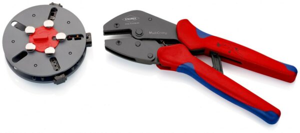 Knipex 97 33 01 MultiCrimp® klešta za stezanje sa rezervoarom za brzu izmenu 250 mm