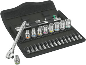 Wera 8100 SA 8 Zyklop Metalni set gedora, 1/4", metrički, 28 komada, 05004018001