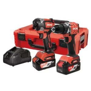 DCK KDKIT26EK akumulatorski set alata KDJZ2060i + KDPL208, sa 2x4.0Ah baterije i punjačem, u koferu