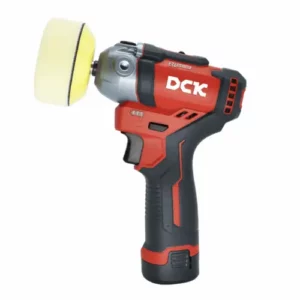DCK KDSP75EK akumulatorska polirka bez četkica, sa 2x2.0Ah baterije i punjačem, 12V