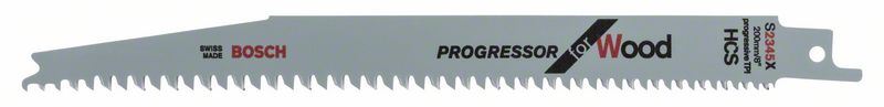 List univerzalne testere S 2345 X Bosch 2608650463, Progressor za Drvo, 25 komada