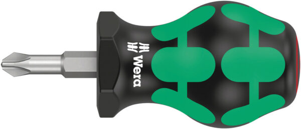 Wera 350 PH Stubby kratki odvijač, pH 2 x 25 mm, 05008851001