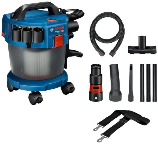 Bosch GAS 18V-10 L Solo akumulatorski usisivač + set pribora, bez baterija i punjača