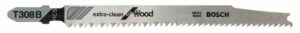 Bosch EXPERT „Wood 2-side clean“ T 308 B list ubodne testere, 100-delni, 2608900553
