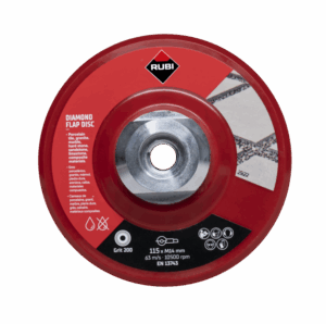RUBI 32931 brusni flap disk Ø115MM M14, fino brušenje, G200