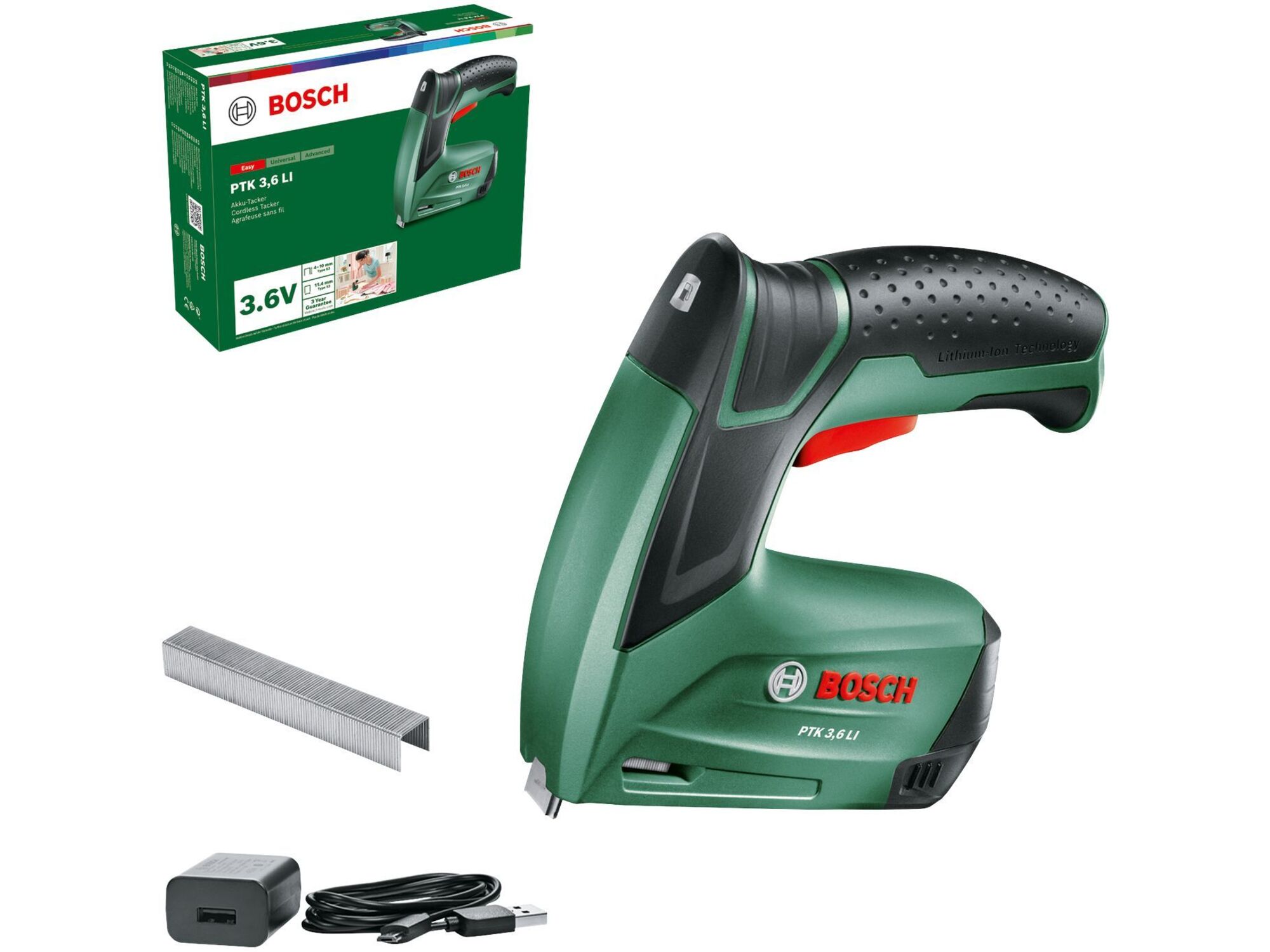 Bosch PTK 3,6 LI Akumulatorska heftalica, 0603968220