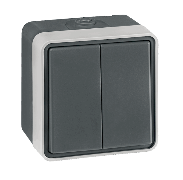 22503.A1 Sklopka naizmenična PROTECTA 10AX 250V~ IP55, tamno siva