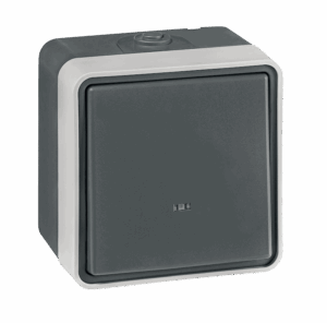 22511.A1 Sklopka jednop. sa indik. PROTECTA 10AX 250V~ IP55, tamno siv