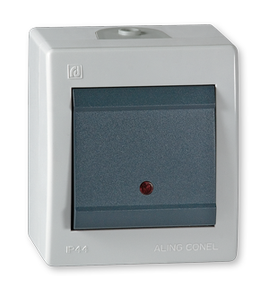 2511.1A Sklopka jednopolna POWER sa indikacijom10A 250V~ IP44, s