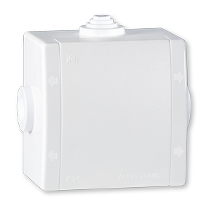 261.0 Kutija razvodna POWER 500V 80x80 IP54 sa 3 uvoda, bela
