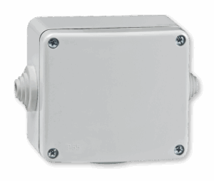 291.1 Kutija razvodna ARMOR 500V 80x70 IP55 sa 3 uvoda, sivo /