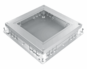 3082311 DB MX1-S1 Kutija podna za košuljicu 360x360, 16-24 modula