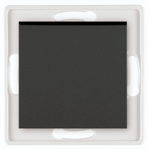 6005.E1 Mehanizam jednopolne sklopke PRESTIGE 10A 250V~, crni soft