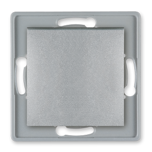 60052.S Mehan. dvopolne sklopke PRESTIGE 10A 250V~, metalik srebrni