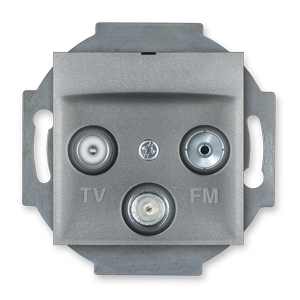 6012S.S Mehan. ant. priklj. PRESTIGE TV/FM/SAT - završna, met. sreb.