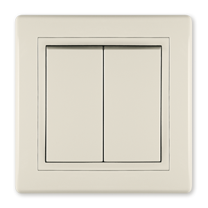 606.999 Sklopka serijska PRESTIGE 10A 250V~, krem