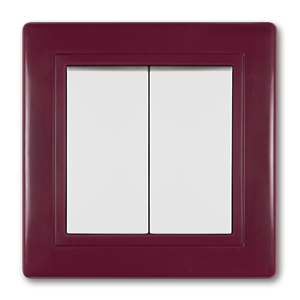 6072.330 Sklopka naizmenična PRESTIGE dvostruka 10A 250V~, 330