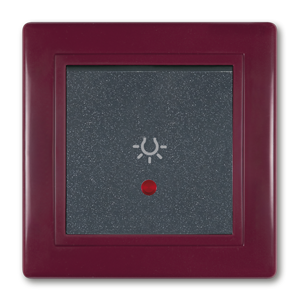 609I.332 Taster sklopka za svetlo PRESTIGE sa indik. 10A 250V~, 33