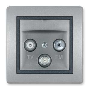 612S.S2S Priključnica antenska PRESTIGE TV/FM/SAT - završna, S2S