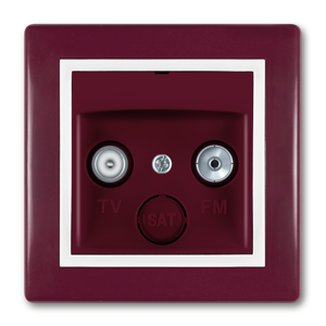 612Z.303 Priključnica antenska PRESTIGE TV/FM - završna, 303