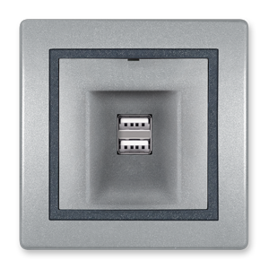 6161.S2S USB punjač PRESTIGE 2xUSB A 2,1A 5V=, S2S