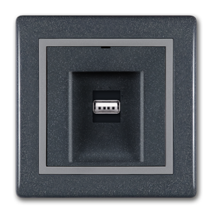 6162.212 Priključnica PRESTIGE USB/USB female Keystone, 212