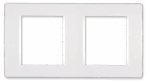 65021.0 Maska višestruka MODE 2x2M horizontalna, bela