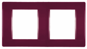 65021.3 Maska višestruka MODE 2x2M horizontalna, bordo