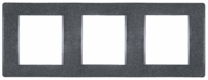 65031.2 Maska višestruka MODE 3x2M horizontalna, sivo-grafit