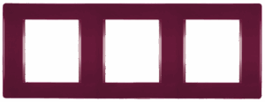65031.3 Maska višestruka MODE 3x2M horizontalna, bordo