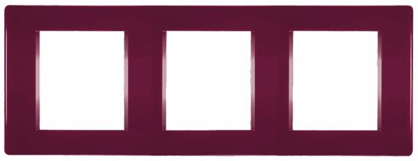 65031.3 Maska višestruka MODE 3x2M horizontalna, bordo