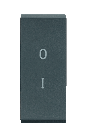 65415.A Taster MODE 1M sa oznakom 0-I, antracit