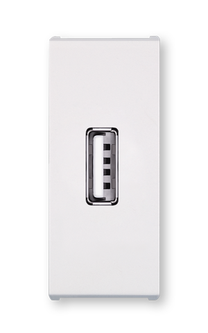 6629.0 USB punjač MODE 2,1A 5V= 1M, beli