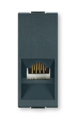 664.A Priključnica komunikacijska MODE RJ45 Cat 5e UTP 1M, ant