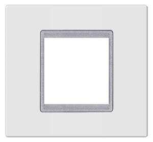 70102.0S Maska 2M EXP BASIC, bela sa silver nosačem