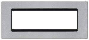 70107.SE Maska 7M EXP BASIC, silver sa crnim nosačem