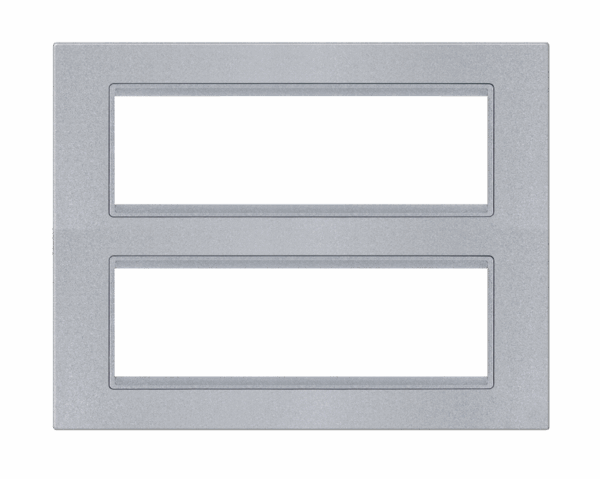 70127.SS Maska 2x7M vertikalna EXP BASIC, silver sa silver nosačem