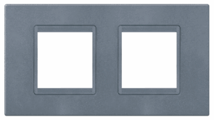 70322.S1 Maska 2X2M horizontalna EXP METALLIC, metalik antičko srebro