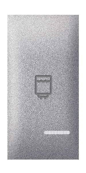 73204.S Taster EXP 1M sa oznakom bojlera i indikacijom, silver