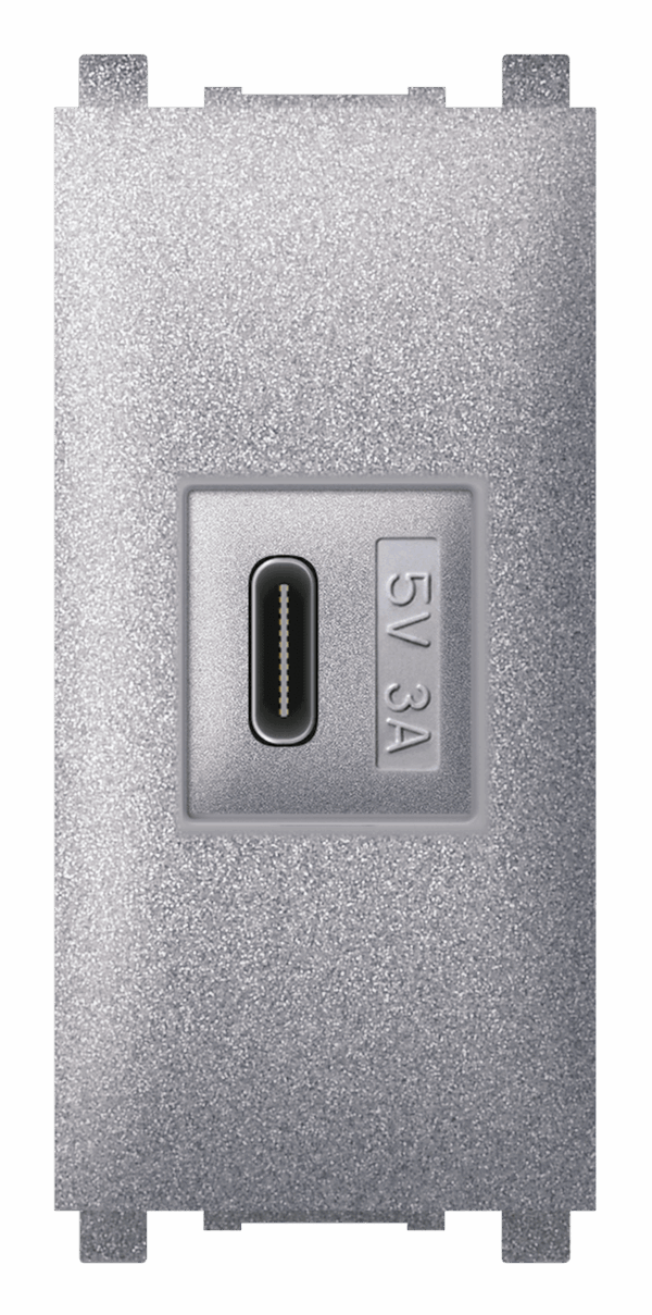 74286.S USB C punjač EXP 1M 3A 5V=, silver