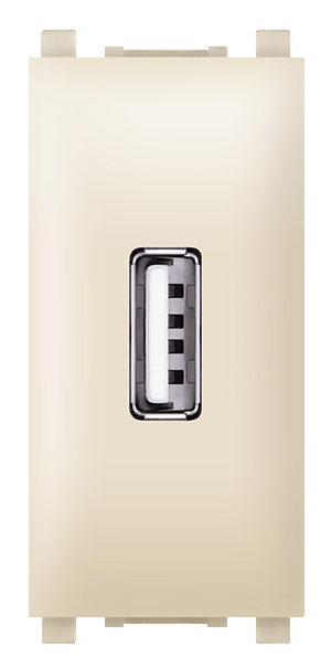 74289.9 USB punjač EXP 2,1A 5V= 1M, krem