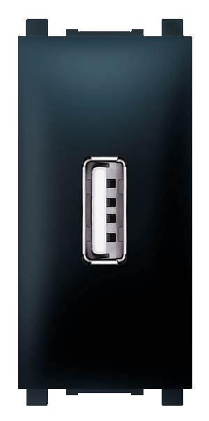 74289.E1 USB punjač EXP 2,1A 5V= 1M, crni soft