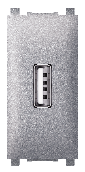 74289.S USB punjač EXP 2,1A 5V= 1M, silver