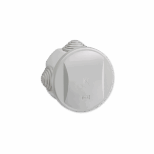 9201.11 Kutija razv. sa 4 uvoda na zid fi65x35 IP44 ABS g/w 650°