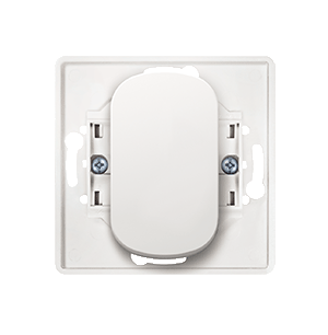 E6052U.0 Sklopka dvopolna bez maske EON 10AX 250V~ uski taster, bela