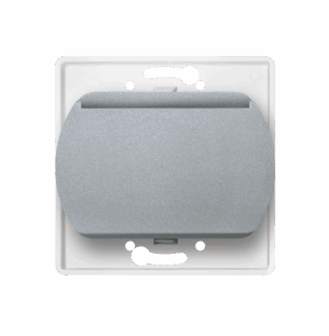 E6095.S Taster sklopka kartična bez maske EON 10A 250V~, silver