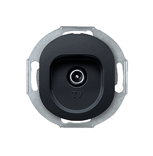 E612I.E1 Priklj. antenska bez maske EON TV - zavr. indiv., cr. soft