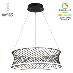LED viseća lampa F2074-40V BK
