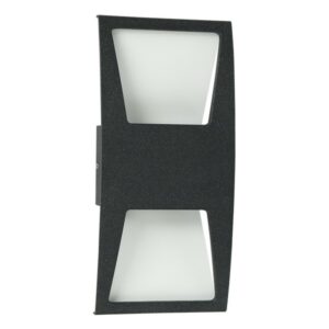 Spoljna LED lampa S4372 BK+WH